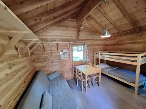 Huuraccommodatie(s) - Chalet Zonder Badkamer - image n°6 - Camping Valbonheur