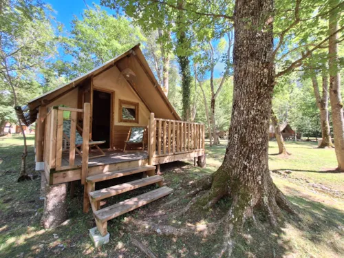 Mietunterkunft - Zelt Amazone Without Toilet Block - image n°3 - Camping Valbonheur