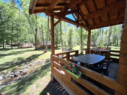 Mietunterkunft - Chalet Flucht - image n°8 - Camping Valbonheur