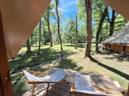 Huuraccommodatie(s) - Cyclo-Tent - image n°4 - Camping Valbonheur