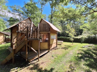 Wooden cabin