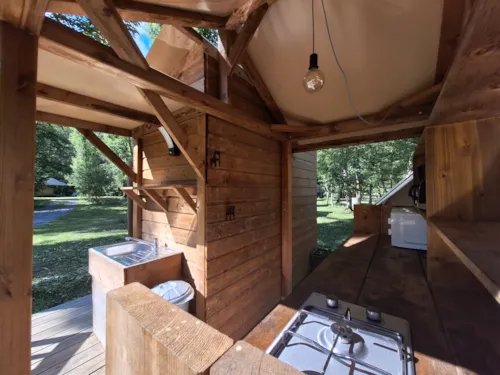 Mietunterkunft - Poly'zelt - image n°4 - Camping Valbonheur