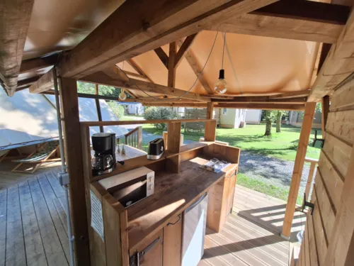 Mietunterkunft - Poly'zelt - image n°5 - Camping Valbonheur