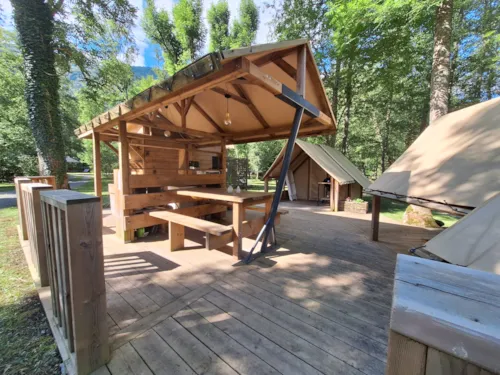 Mietunterkunft - Poly'zelt - image n°8 - Camping Valbonheur