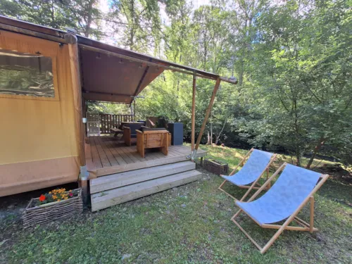 Accommodation - Lodge Woody - image n°5 - Camping Valbonheur