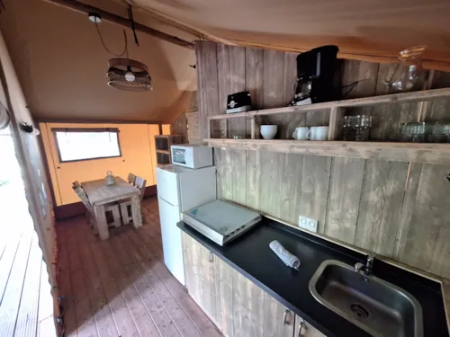 Accommodation - Lodge Woody - image n°8 - Camping Valbonheur