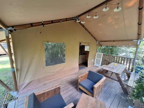 Accommodation - Lodge Woody - image n°9 - Camping Valbonheur