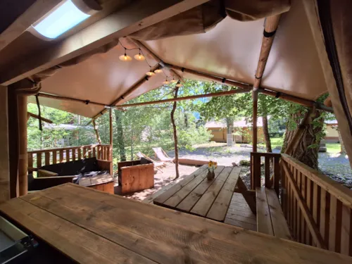 Accommodation - Lodge Safari - image n°8 - Camping Valbonheur