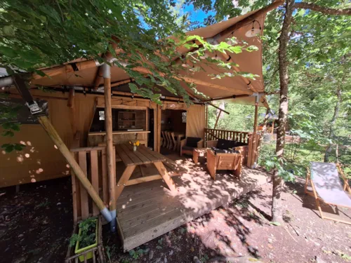 Accommodation - Lodge Safari - image n°9 - Camping Valbonheur