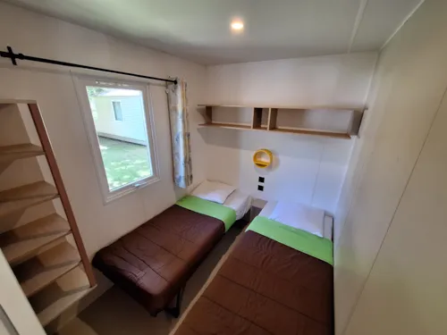 Mietunterkunft - Mobilheim Komfort - image n°5 - Camping Valbonheur