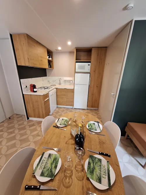 Accommodation - Mobile-Home Premium - image n°6 - Camping Valbonheur