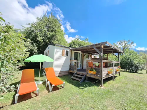Huuraccommodatie(s) - Stacaravan Cosy - image n°3 - Camping Valbonheur