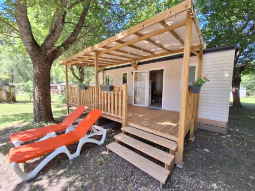 Huuraccommodatie(s) - Stacaravan Comfort - image n°10 - Camping Valbonheur