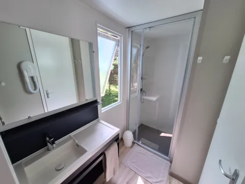 Huuraccommodatie(s) - Stacaravan Luxe - image n°7 - Camping Valbonheur
