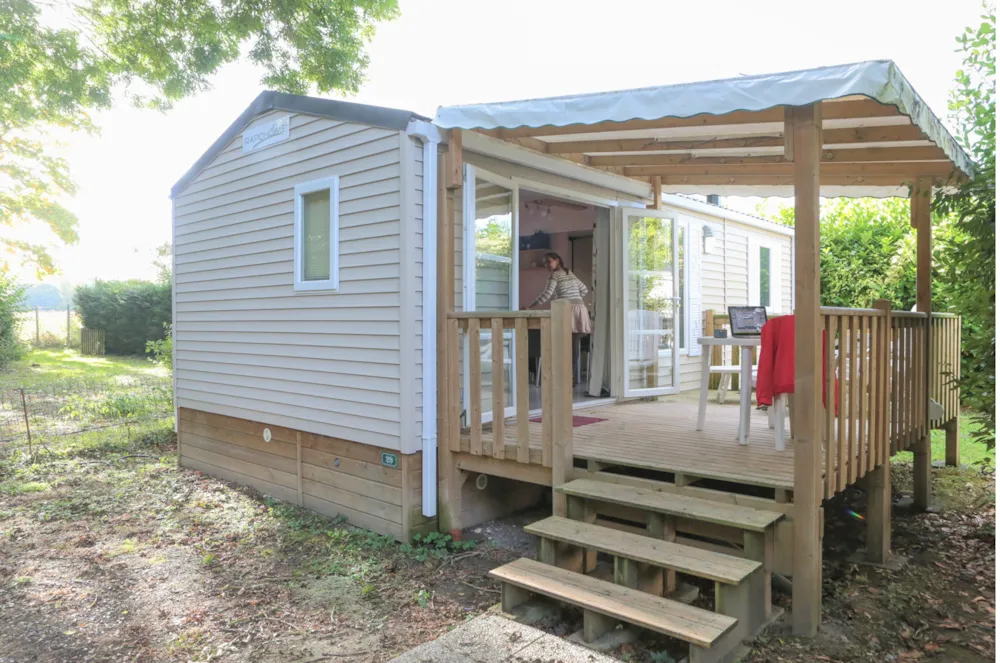 Accommodation - Mobile Home Verveine +++ 2 Bedrooms - Camping Le Pré des Moines