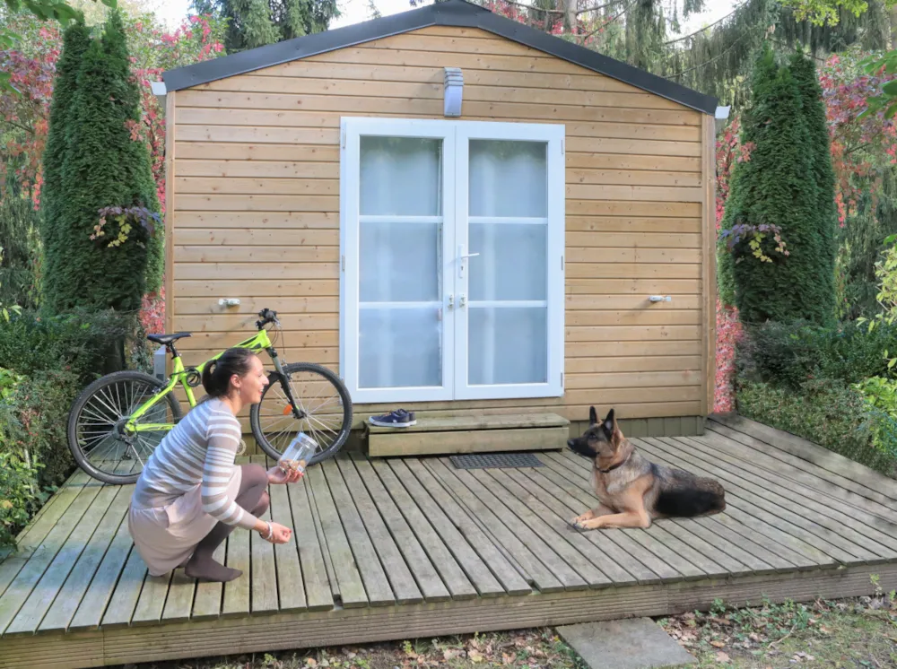 Accommodation - Mobile Home Sarriette +++ 1 Bedroom - Camping Le Pré des Moines