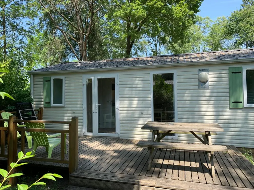 Accommodation - Mobil-Home Cerfeuil ++ 2 Chambres - Camping Le Pré des Moines