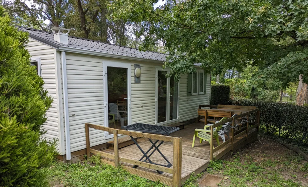 Accommodation - Mobile Home Cannelle ++ 2 Bedrooms - Camping Le Pré des Moines