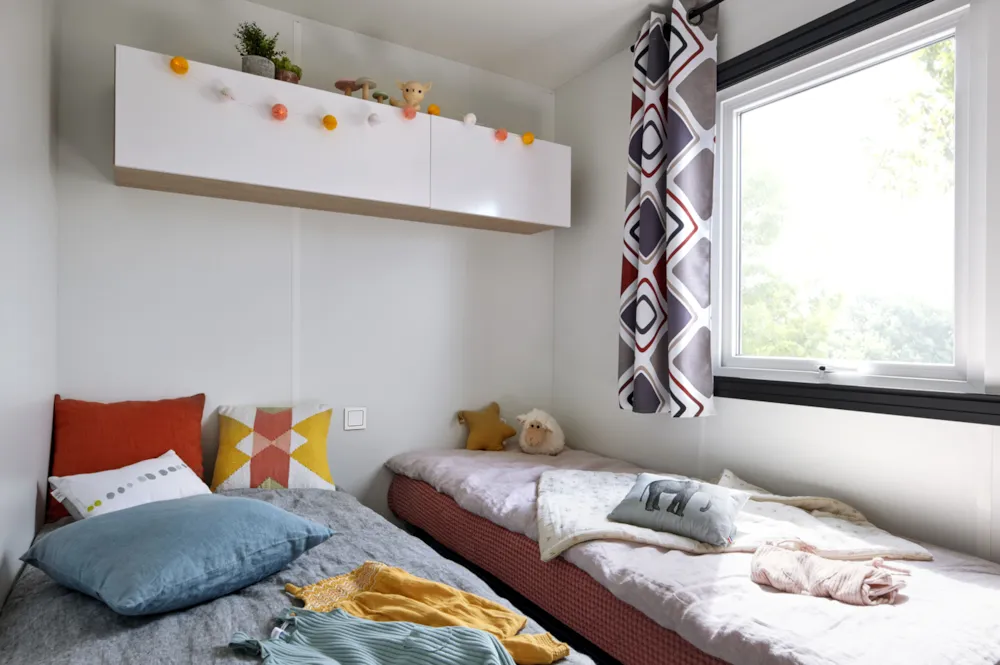 Accommodation - Mobil-Home Capucine +++ 3 Chambres - Camping Le Pré des Moines