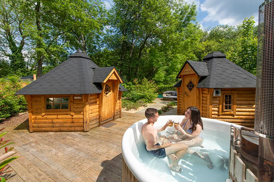 Chambre - La Bulle Aux Étoiles - Camping Le Pré des Moines