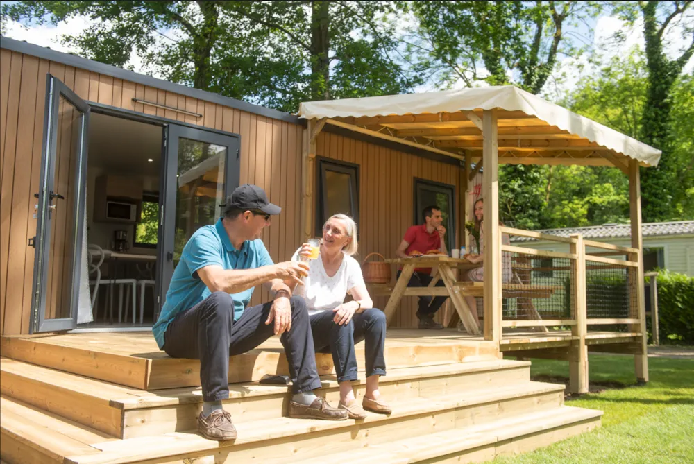 Accommodation - Mobile Home Iris +++ 3 Bedrooms - Camping Le Pré des Moines