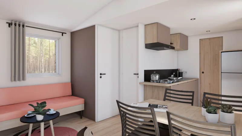 Mobil-Home Jacinthe +++ 2 Chambres