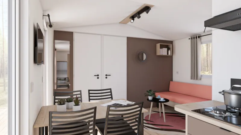 Mobil-Home Jacinthe +++ 2 Chambres