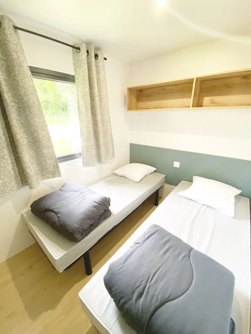 Mobil-Home Aubepine Avec Spa +++ 3 Chambres