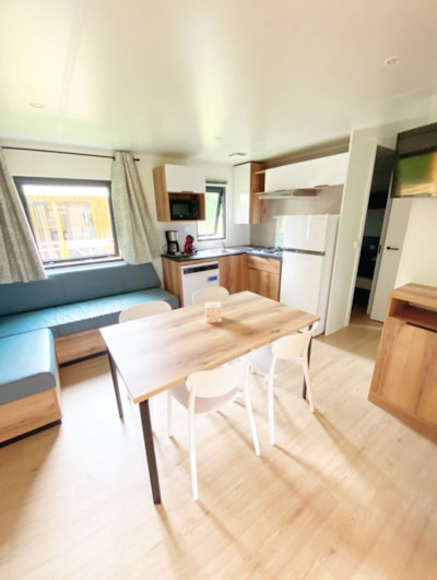 AUBEPINE mobile home WITH SPA +++ 3 bedrooms