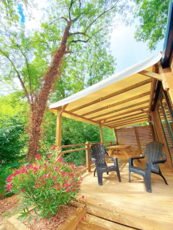 Location - Mobil-Home Jonquille +++ 2 Chambres - Camping Le Pré des Moines