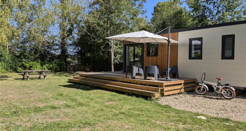 Mobil-home Premium Bord de Seine - 192 - 2 chambres