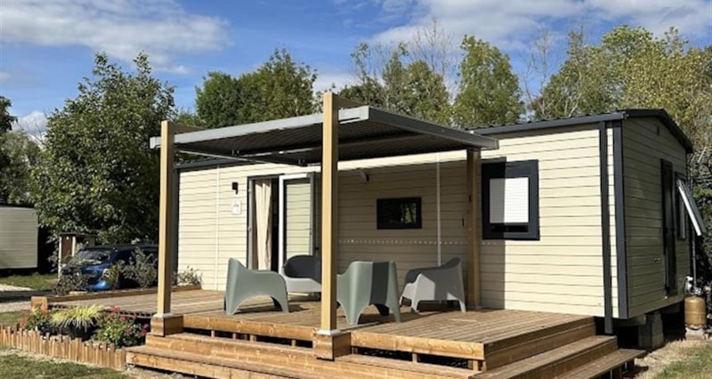 Mobil-home Premium Bord de Seine - 202 - 2 chambres
