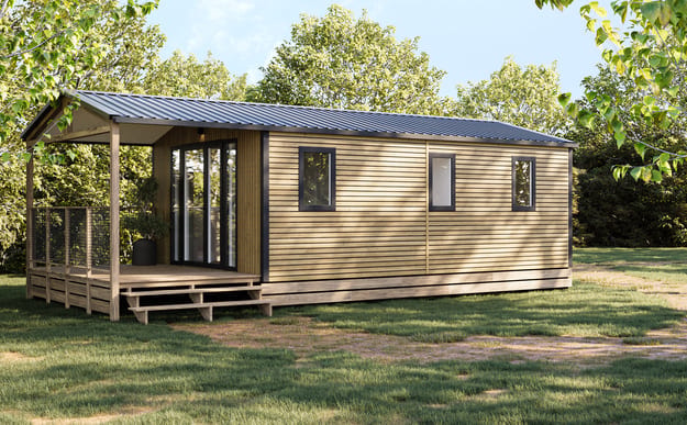 Mobil-Home Premium Bord de Seine - 194 - 2 chambres