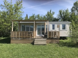 Accommodation - Mobile-Home 3 Bedrooms Grand Confort With Airconditionning - Camping de Montéglin