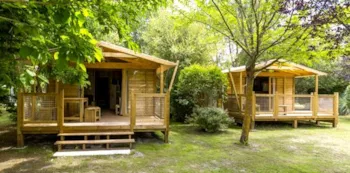 Mietunterkunft - Lodge  2 Schlafzimmer - 4 Pers 32M² Tv : An-/Abreise Am Samstag - Camping Des Familles