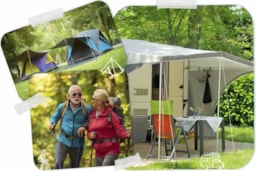 Kampeerplaats(en) - Wandelaar & Fietser Pakket - Camping Des Familles