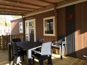 Mietunterkunft - Mh Premium 3 Schlafzimmer - 6 Pers 36M² - Tv + Klimaanlage + Spülmaschine +Drap(Wöchentlicher Aufent - Camping Des Familles