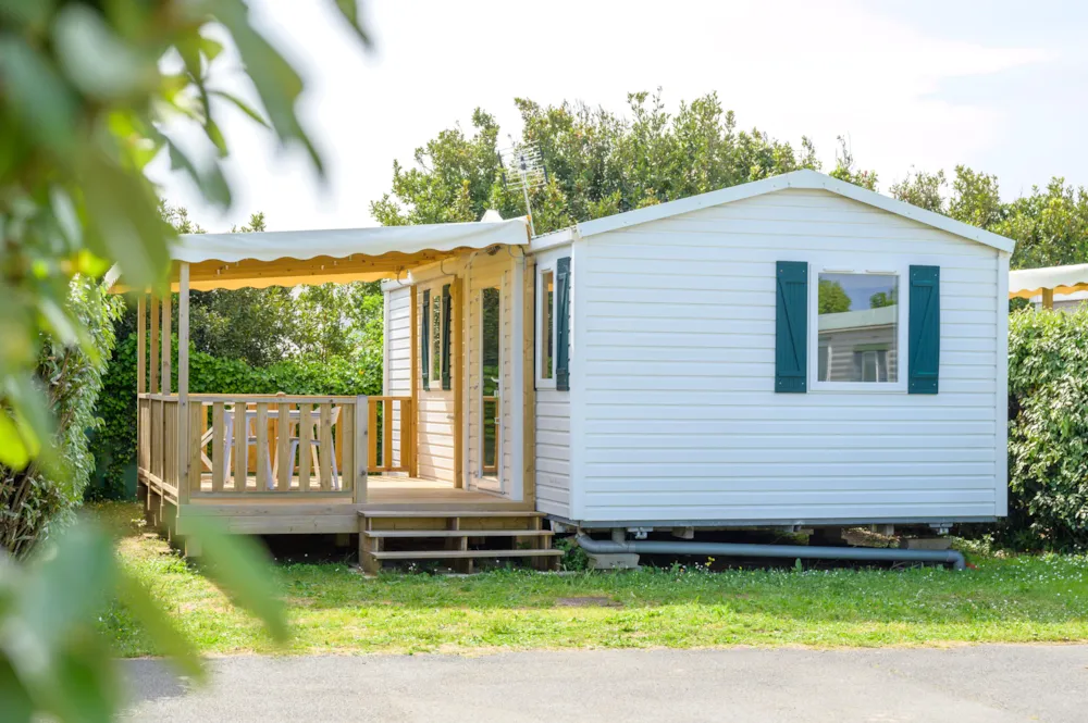 Location - Mobilhome Welcome 2 Ch - 4 Pers 28M² - Tv  : Arrivée Le Dimanche - Camping Des Familles