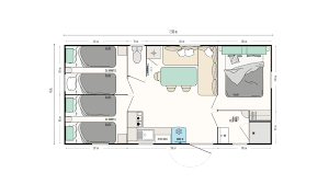 Cottage des Pins 3 bedrooms - 31m² - TV — 2