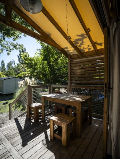 ECOLODGE 2 BEDROOMS - 32m² - TV + Air Conditioning — 3