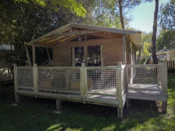 Mietunterkunft - Lodge  2 Schlafzimmer - 4 Pers 32M² Tv : An-/Abreise Am Samstag - Camping Des Familles