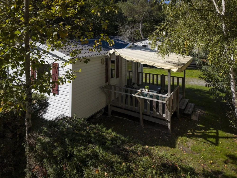 Location - Mobilhome Malin 2 Chambres 20M² - Camping Des Familles