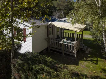 Mietunterkunft - Mobilheim Malin 2 Schlafzimmer 20M² - Camping Des Familles
