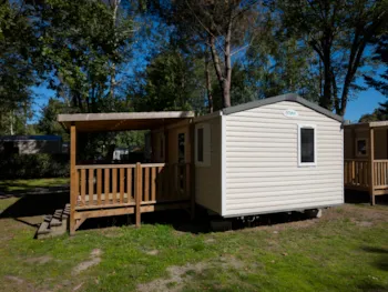 Mietunterkunft - Cottage Des Pins 3 Schlafzimmer - 6 Pers 31M² - Tv - Camping Des Familles