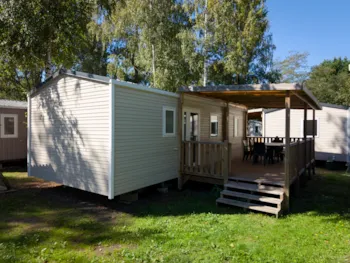 Mietunterkunft - Cottage Familles 2  Ch - 4 Pers 32 M² - Camping Des Familles
