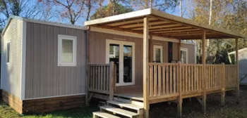 Mietunterkunft - Cottage Familles 3 Schlafzimmer - 2 Badezimmer - 6 Pers 36M² - Tv - Clim - Lv : A / D Sunday - Camping Des Familles