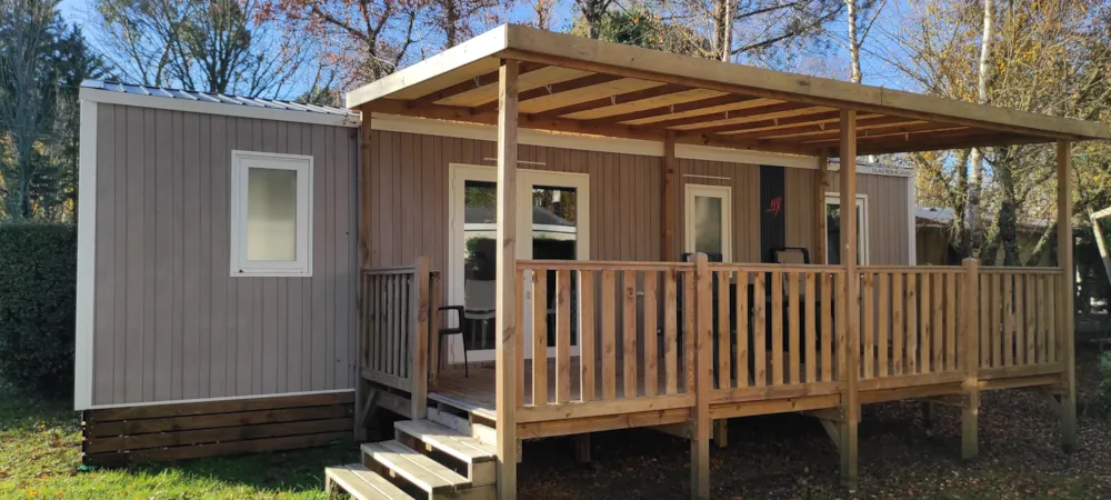 Location - Cottage Familles 3 Ch - 6 Pers 36M² -  Arrivée Le Dimanche (Juillet/Août) - Camping Des Familles