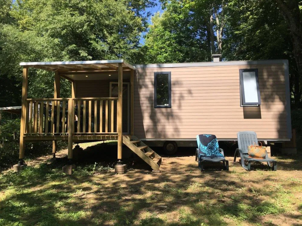 Huuraccommodatie(s) - Stacaravan Source Confort 24M² - 2 Slaapkamers - Flower Camping de Rouffiac