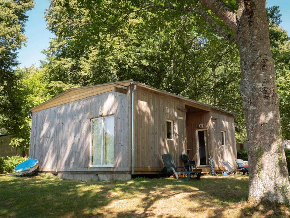 Location - Chalet Premium Escalade 47 M² - 3 Chambres - Flower Camping de Rouffiac