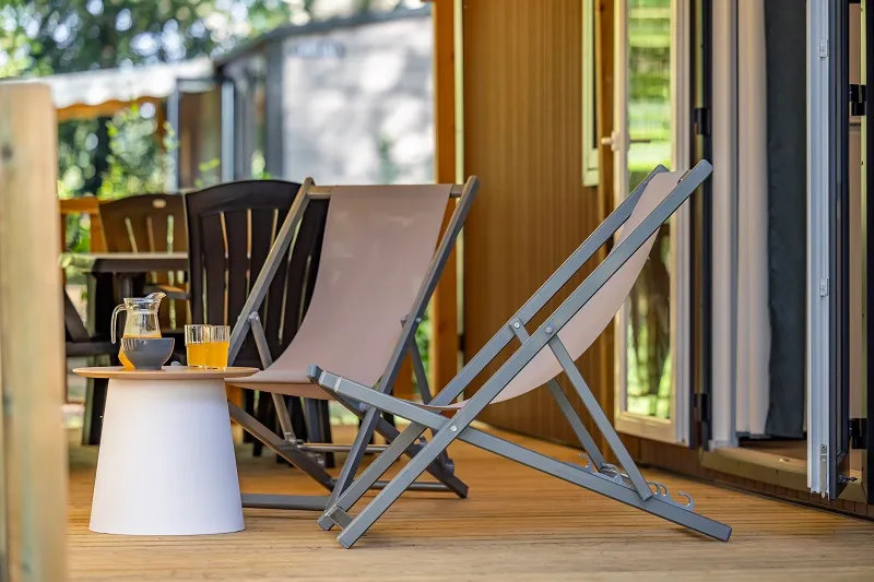 Mobil-Home Premium Evasion 45M² (3 Chambres) + 2 Salles De Bain + Lv + Terrasse 15.5M²